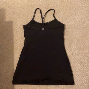 Black Lululemon tank